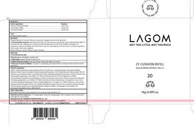 Image Description (Lagom Cf Refill 20)